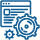 Icono de optimización de recursos